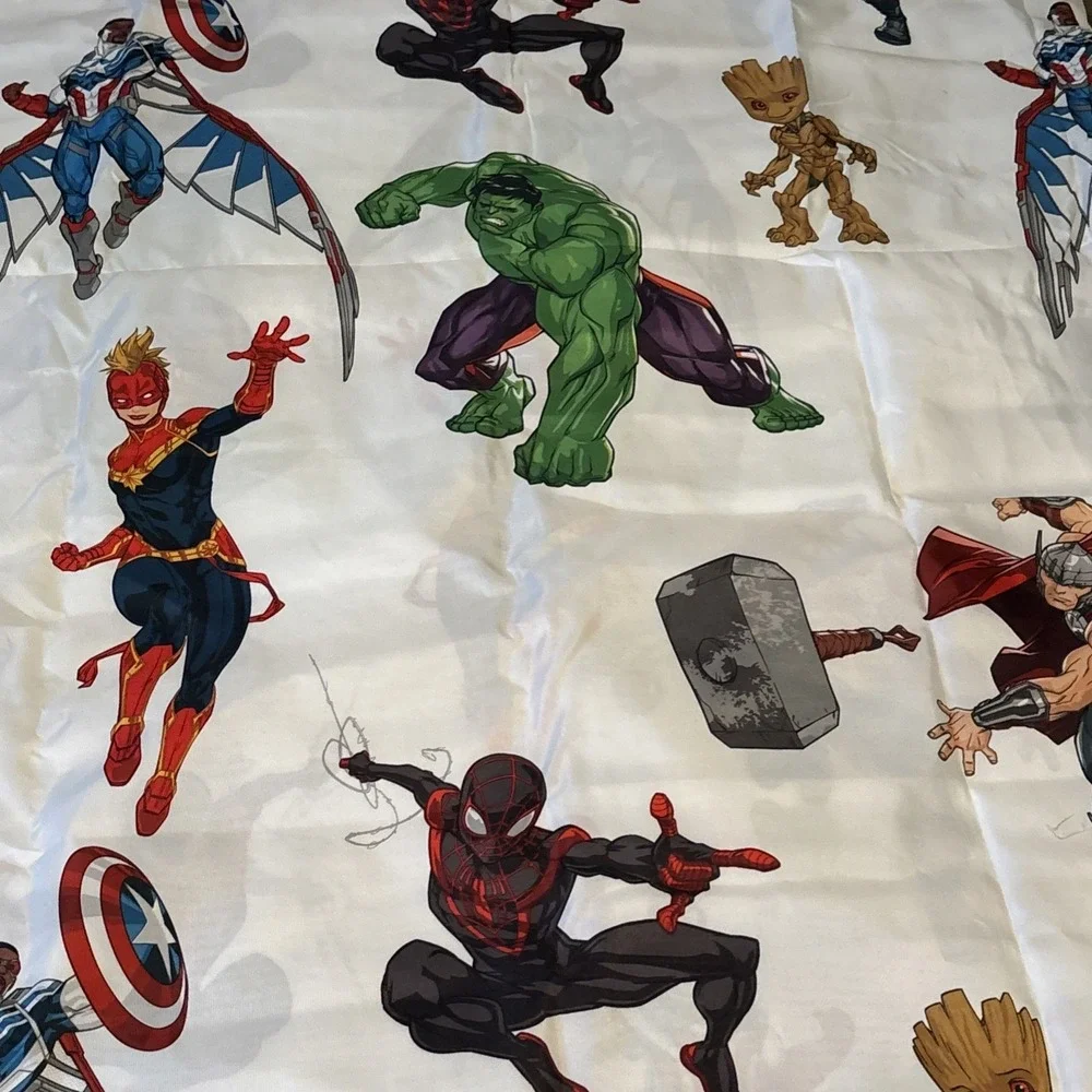 MARVEL COMICS SUPER HERO TWIN FLAT SHEET